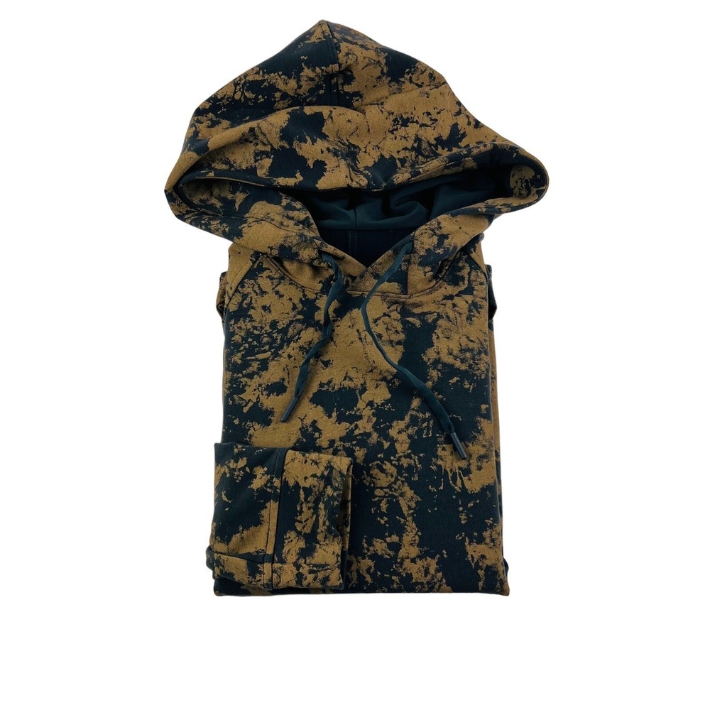 Lululemon City Sweat Spectral Graphite Grey Artifact Stretch‎ Pullover Hoodie S